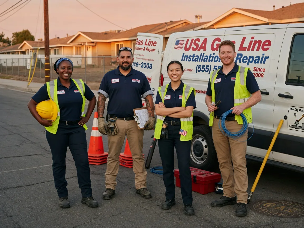 Gas Line Installation company in Seaman, OH